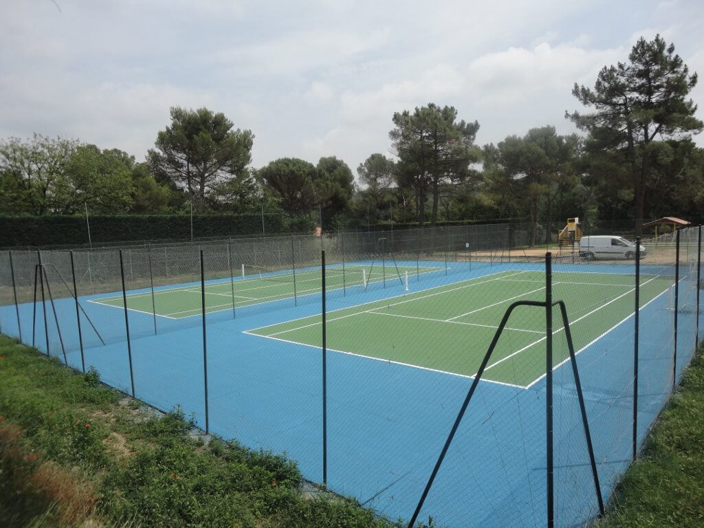 Rénovation terrain Tennis