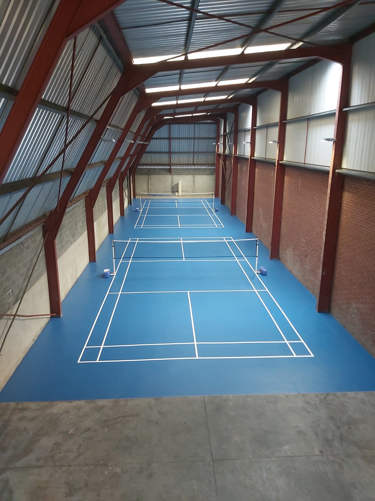 2 terrains de badminton à Roubaix